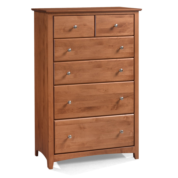 Shaker 6-Drawer Wide Chest by Archbold