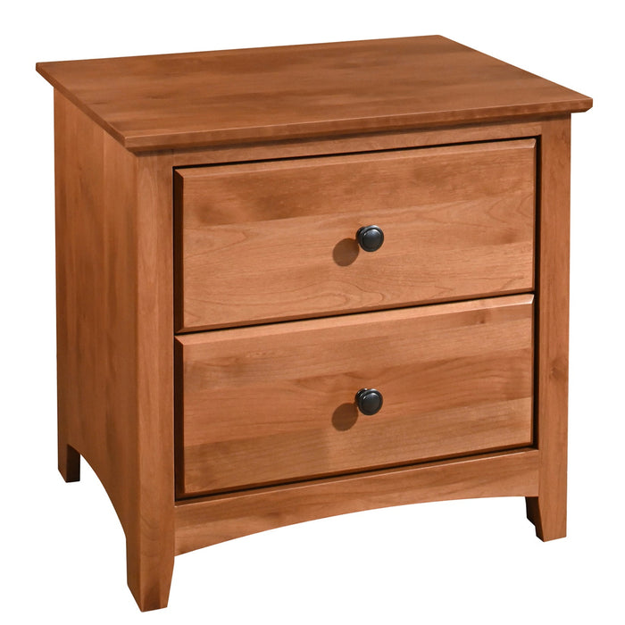 Shaker 2-Drawer Nightstand by Archbold