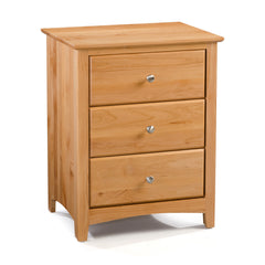 Shaker 3 Drawer Wide Nightstand by Archbold
