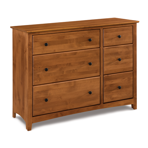 Shaker 6-Drawer Combo Dresser by Archbold