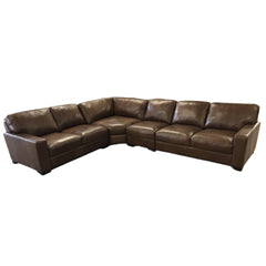 Splendor 4-Piece Leather Sectional by Softline