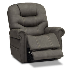 Stonewash Gunmetal Lift Chair by Moto Motion