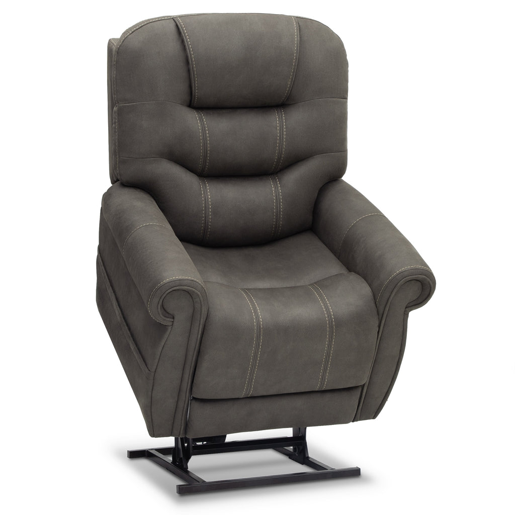 Stonewash Gunmetal Lift Chair by Moto Motion
