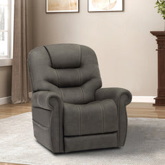 Stonewash Gunmetal Lift Chair by Moto Motion