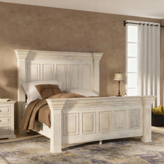 Terra White 3-Piece Queen Bed by IFD
