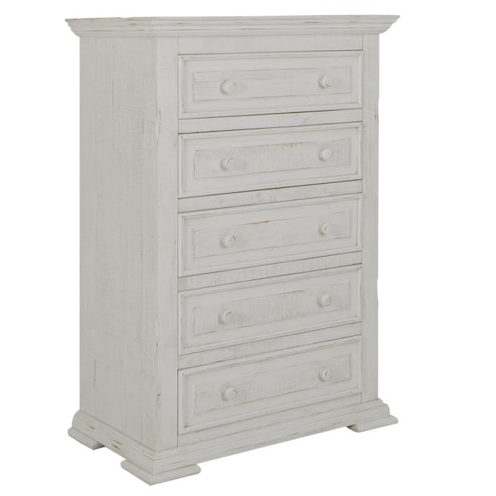 Terra White 5-Drawer Chest by IFD