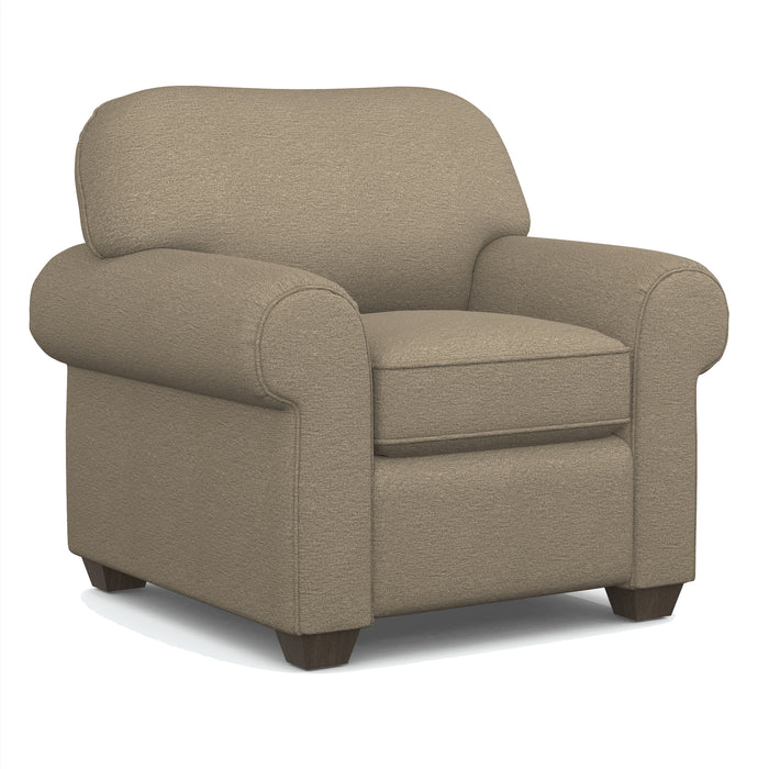 Thornton Fabric Chair in Toast by Flexsteel