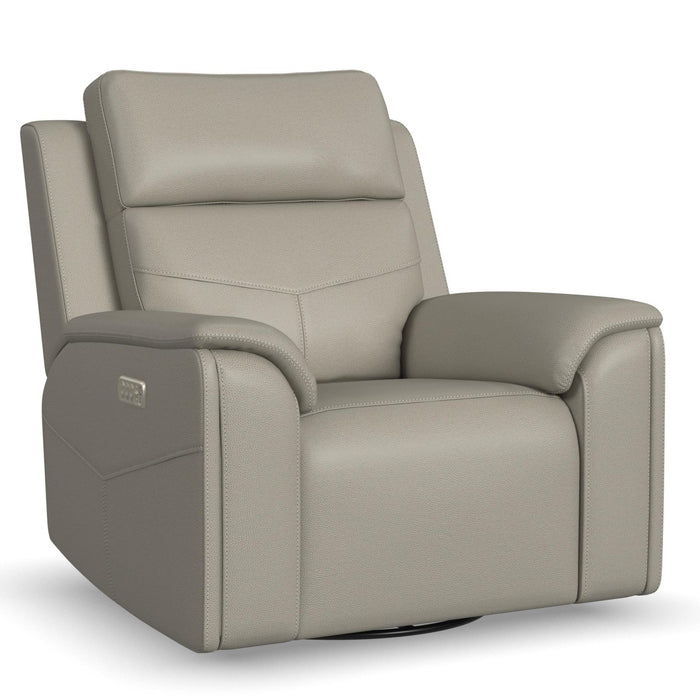 Vernon Power Recliner with Heat & Massage by Flexsteel