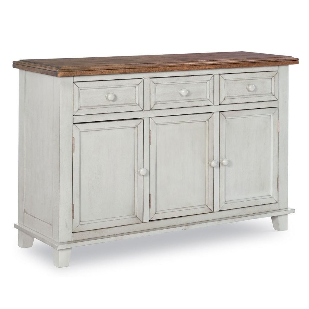 Vista Solid Wood Buffet in Hickory & Shell by John Thomas Furniture