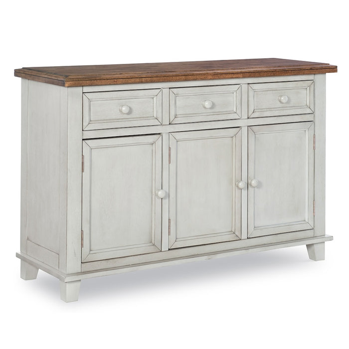 Vista Solid Wood Buffet in Hickory & Shell by John Thomas Furniture
