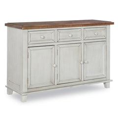 Vista Solid Wood Buffet in Hickory & Shell by John Thomas Furniture