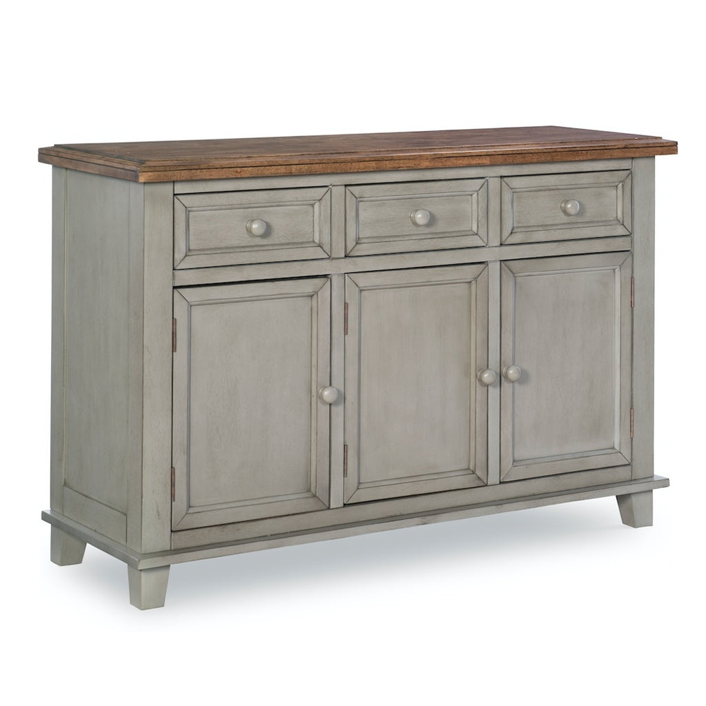 Vista Solid Wood Buffet in Hickory & Stone by John Thomas Furniture