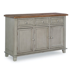 Vista Solid Wood Buffet in Hickory & Stone by John Thomas Furniture