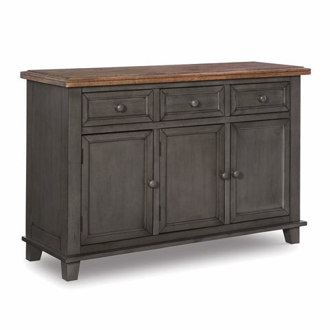 Vista Solid Wood Buffet in Hickory & Coal by John Thomas Furniture