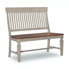 Vista Dining Group 6-Piece Table, Bench, and Chairs by John Thomas Furniture