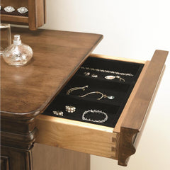 New Lou Drawer Dresser and Mirror by Universal