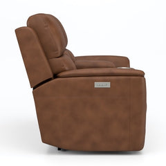 Henry Power Reclining Loveseat with Console by Flexsteel