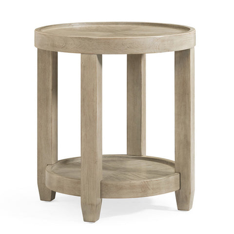 Bellamy Round End Table by Bassett Mirror Company