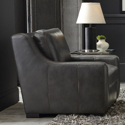 Germain Leather Chair by Bernhardt