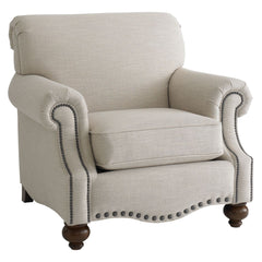 Hunt Club Chair and Ottoman by Bassett