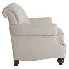 Hunt Club Chair and Ottoman by Bassett