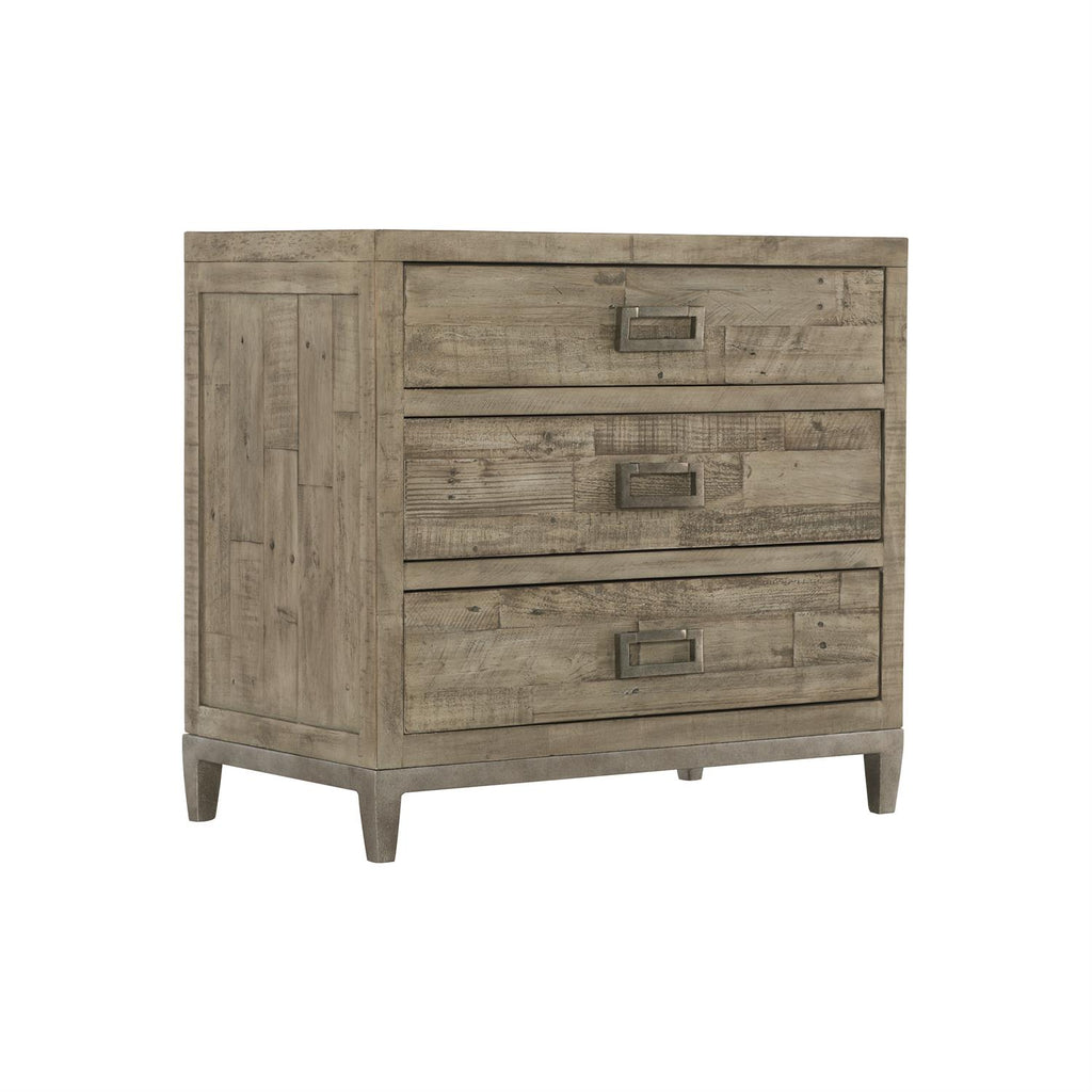 Highland Park Shaw 3-Drawer Nightstand by Bernhardt