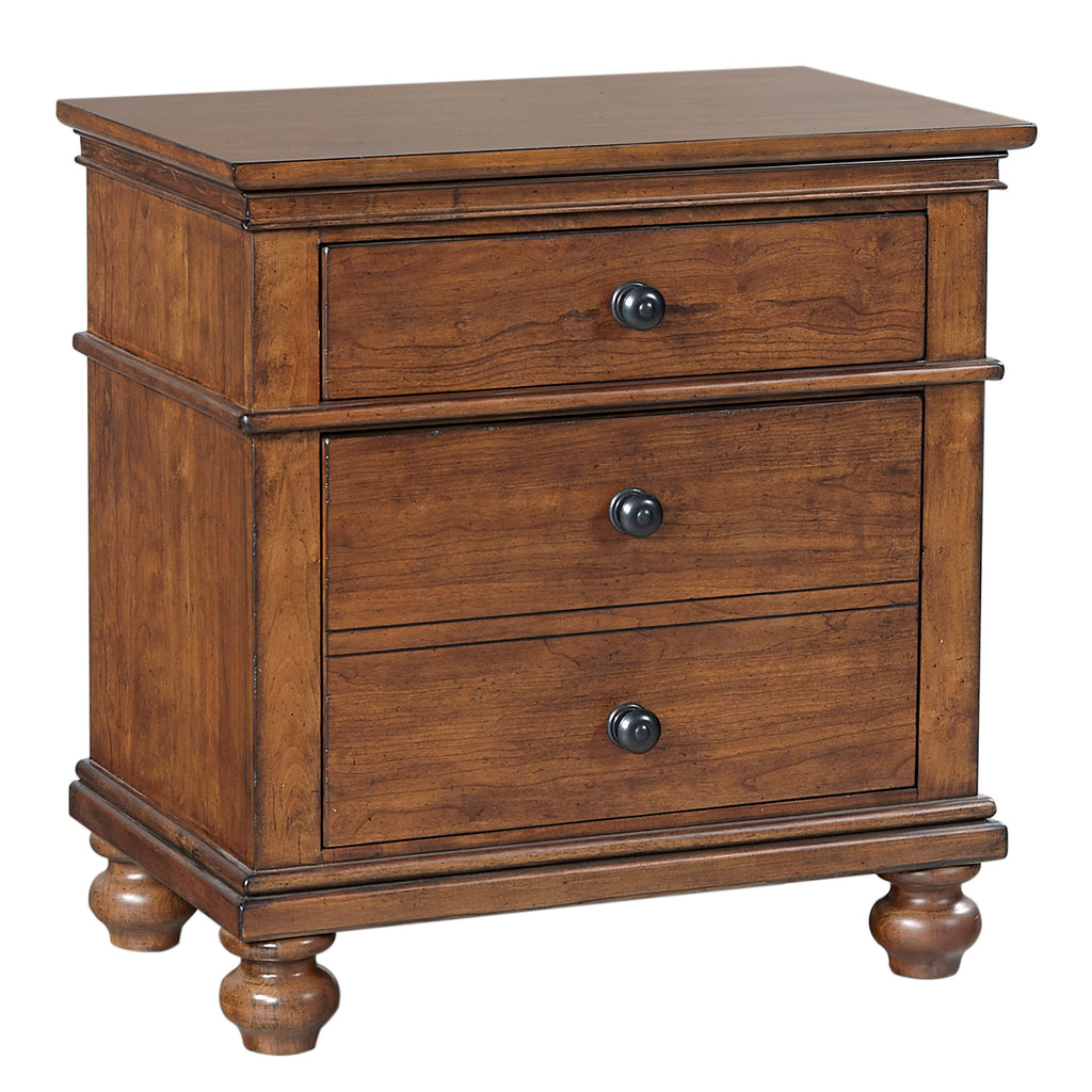 Oxford Whiskey Brown Nightstand by Aspenhome