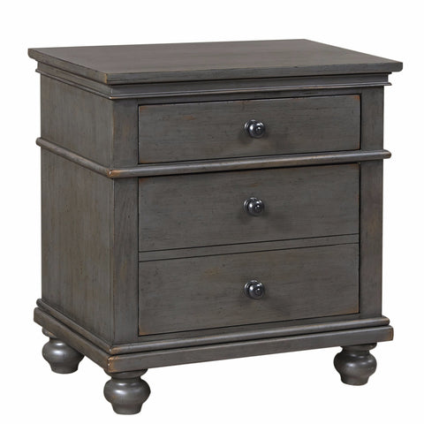 Oxford Peppercorn 2 Drawer Night Stand by Aspenhome