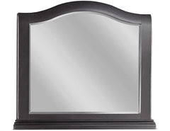 Oxford Peppercorn 2-Piece Chesser with Arched Mirror by Aspenhome