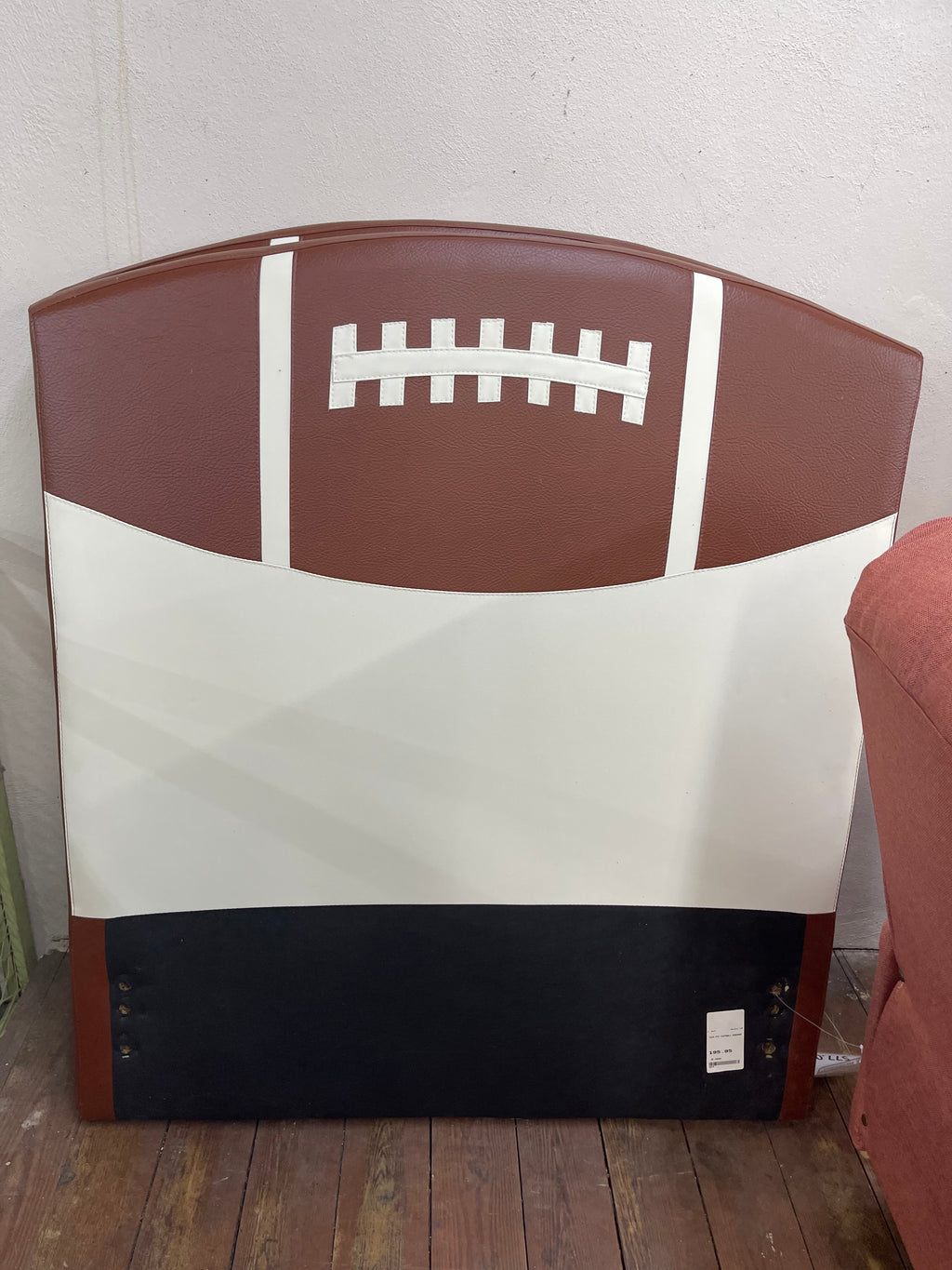 Twin Football Headboard