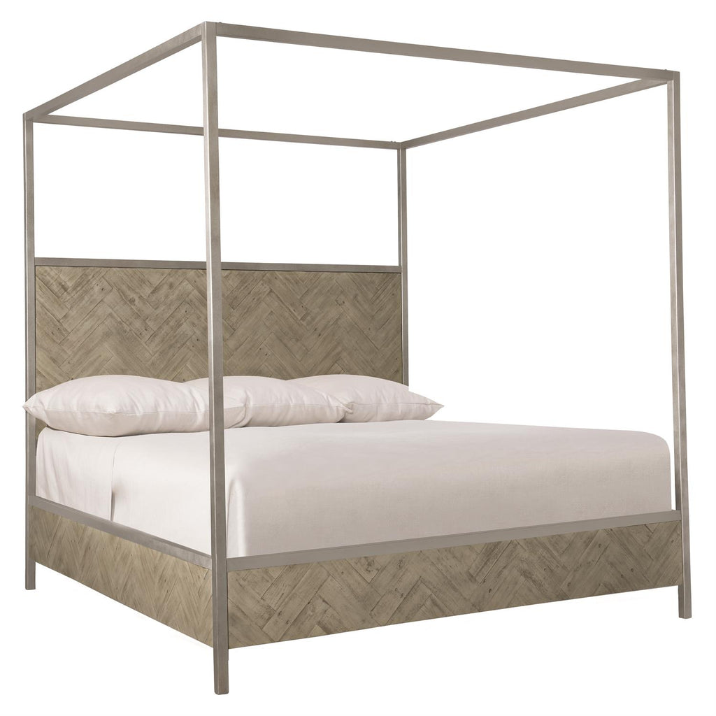 Highland Park Milo King Canopy Bed by Bernhardt