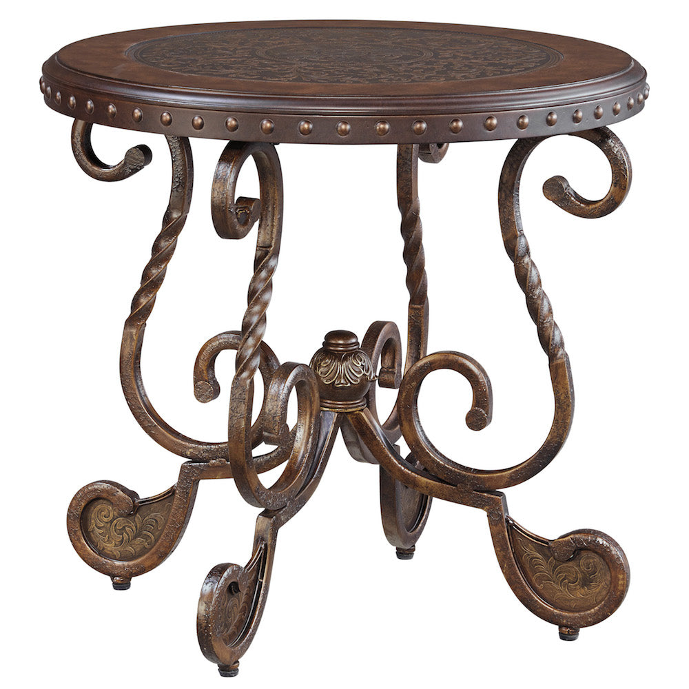 Rafferty Round End Table