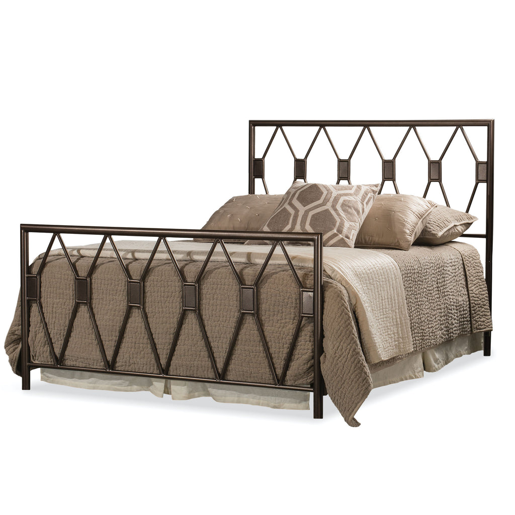 Tripoli Queen Metal Bed by Hillsdale