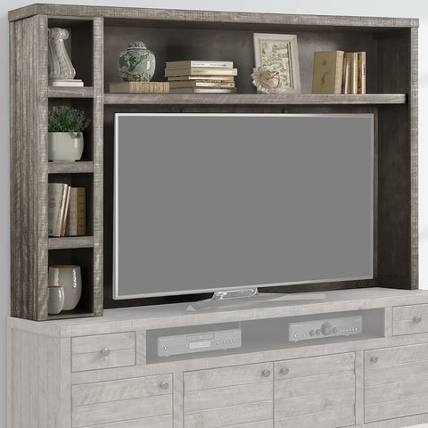 Tempe TV Hutch With Back Panel Greystone 84