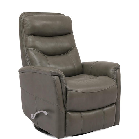 Gemini Ice Leather Swivel Glider Recliner by Parker House