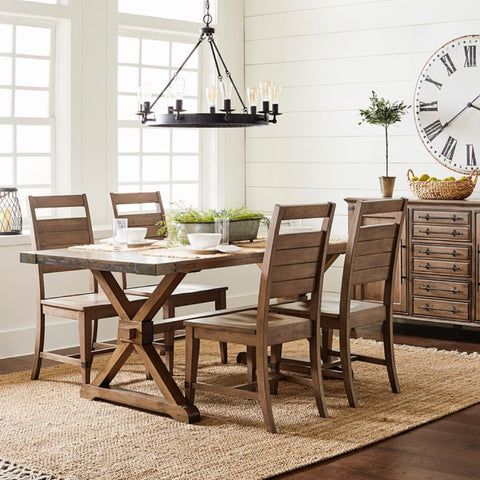 Farmhouse Chic 7-Piece Dinette by John Thomas Furniture