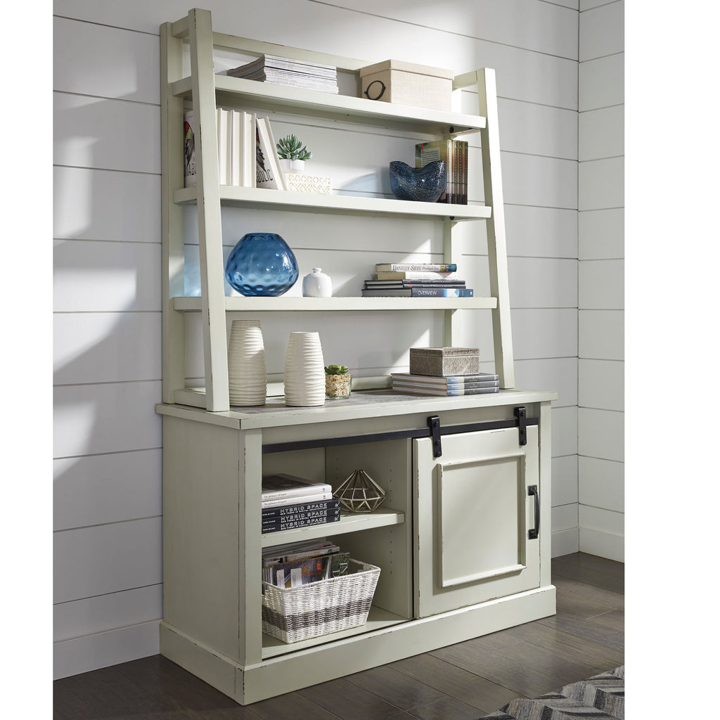 Jonileene 2-Piece Home Office Credenza with Hutch