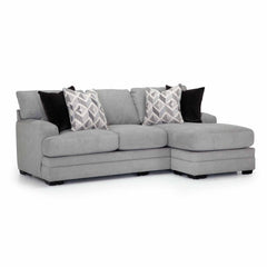 Cleo Sofa with Reversible Chaise by Franklin