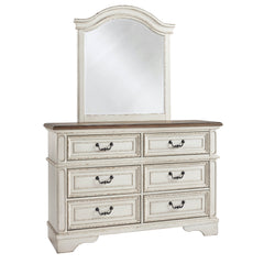 Realyn Youth 6-Drawer Dresser and Mirror